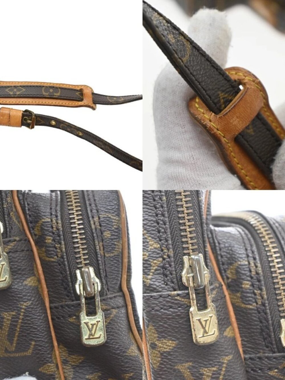 LOUIS VUITTON Mini Amazon Shoulder Bag Monogram Leather Brown M45238 37YJ324 - Picture 8 of 14